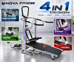 Novafit 1004 4 in 1 Multi Functional
