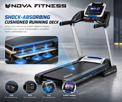Novafit Turbo X7 AC TREADMILL