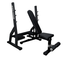MI Nk- 6s Olympic Adjustable Bench with Stand Combo