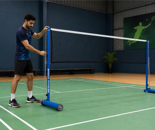 Badminton Pole Moveable