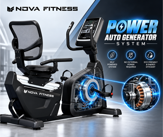 Novafit Recumbent Bike 702 R
