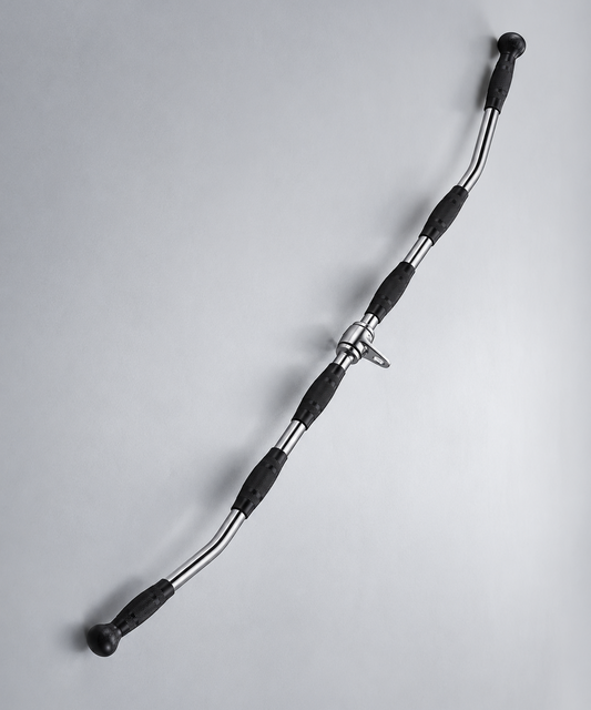 Novafit Revolving Lat Bar Rubber Material Imported