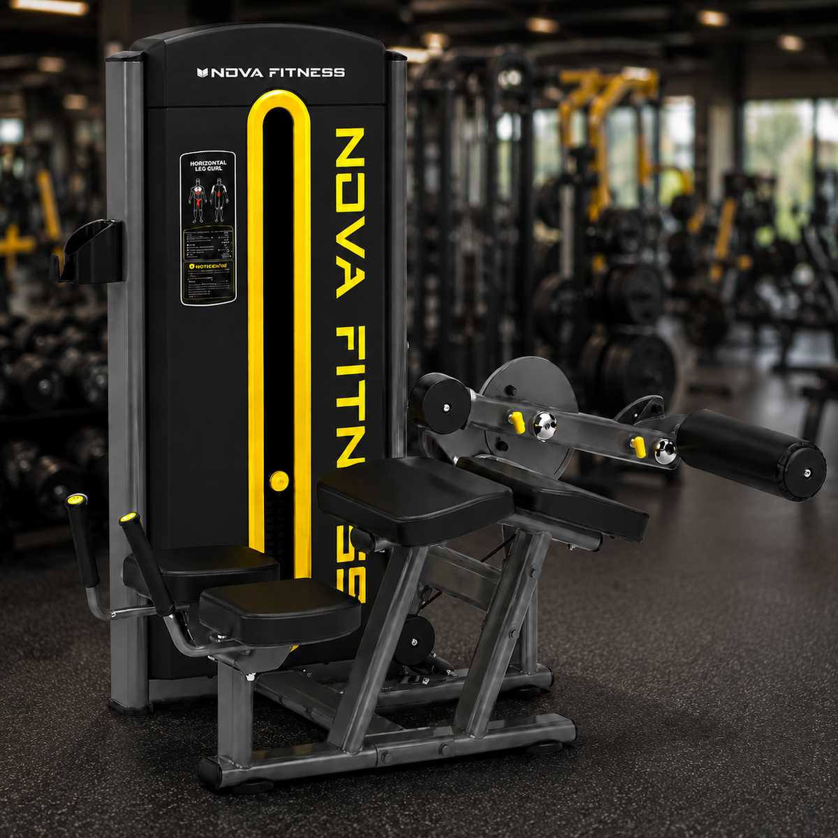 NOVAFIT PM - 013A HORIZONTAL LEG CURL