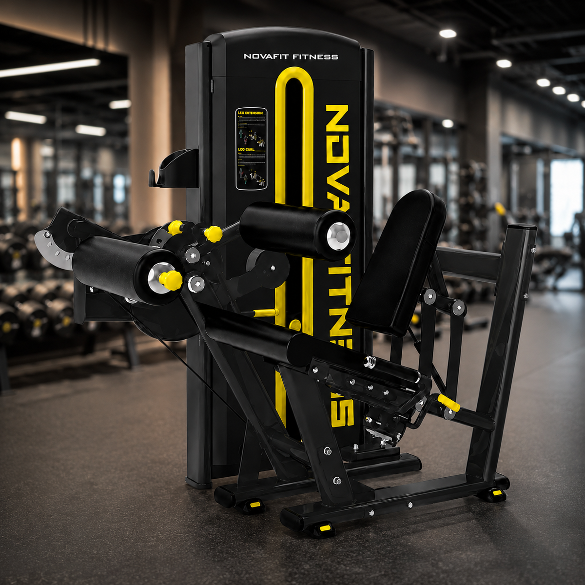 NOVAFIT PM - 1314 LEG EXTENSION  LEG CURL