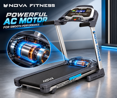 Novafit Turbo X6 AC Treadmill