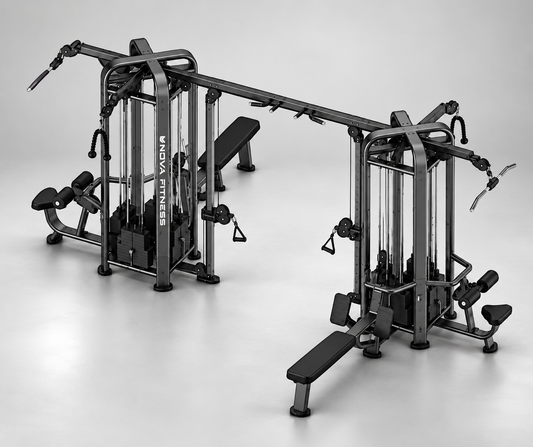 Mi Novafit 8 Station Multi gym with Cable Crossover