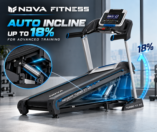 Novafit Turbo X7 AC TREADMILL