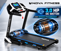 Novafit X3 Turbo Treadmill