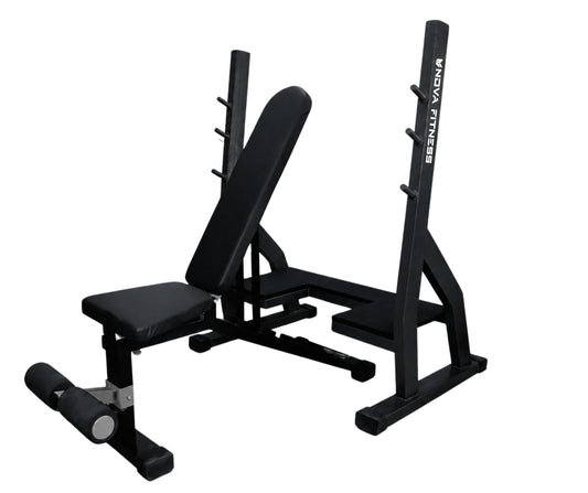 MI Nk- 6s Olympic Adjustable Bench with Stand Combo